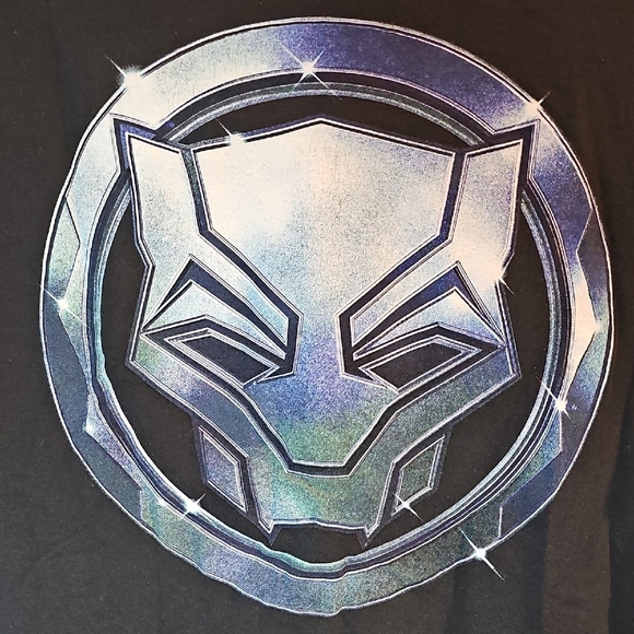 Marvel Black Panther Wakanda Forever T-Shirt - Picture 3 of 5
